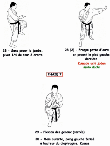 Tai-jitsu kata Godan - séquence 9