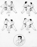 Tai-jitsu technique de base N°1 - Atémi