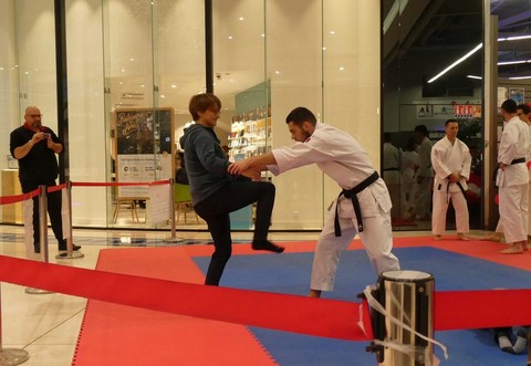 Démonstation de défense de la part de la famille LESAUX