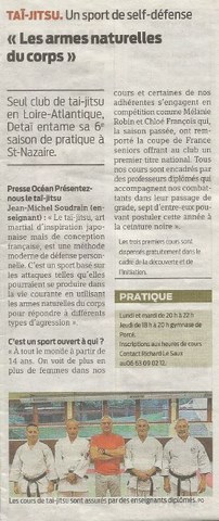 OUEST FRANCE 10.09.2015